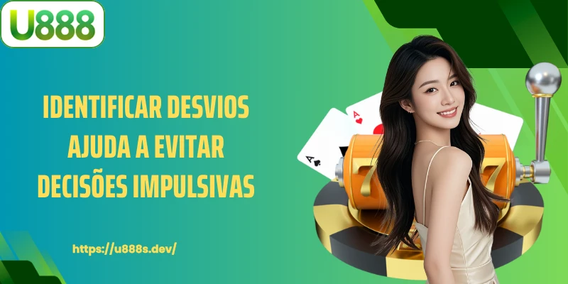 Identificar desvios ajuda a evitar decisões impulsivas