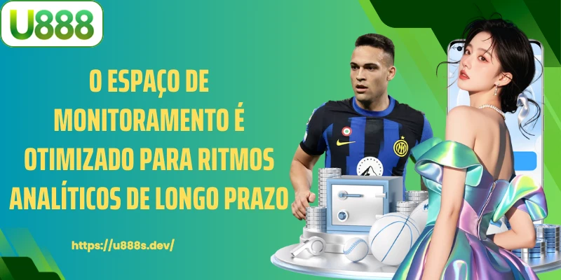 O espaço de monitoramento é otimizado para ritmos analíticos de longo prazo
